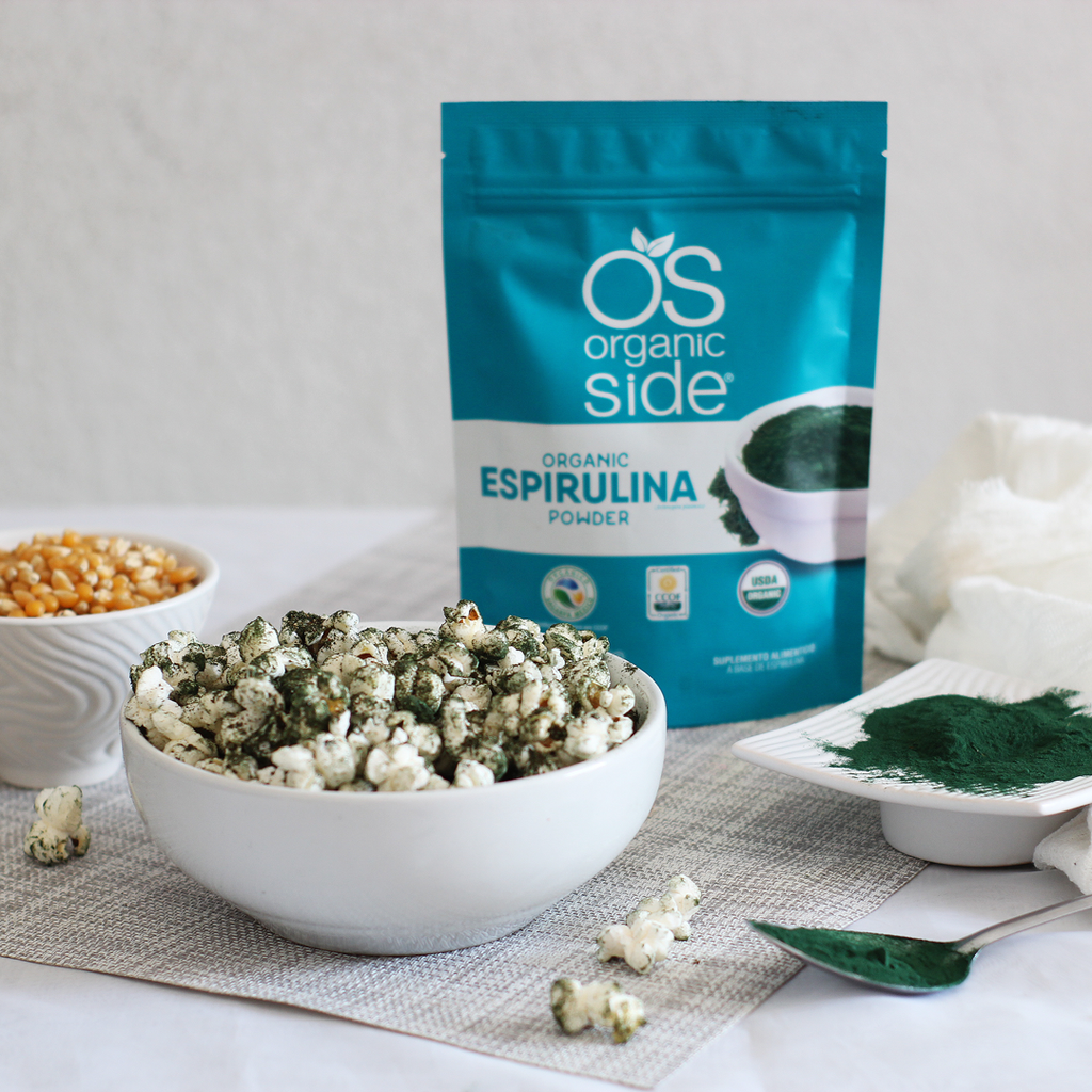 Spirulina Popcorn